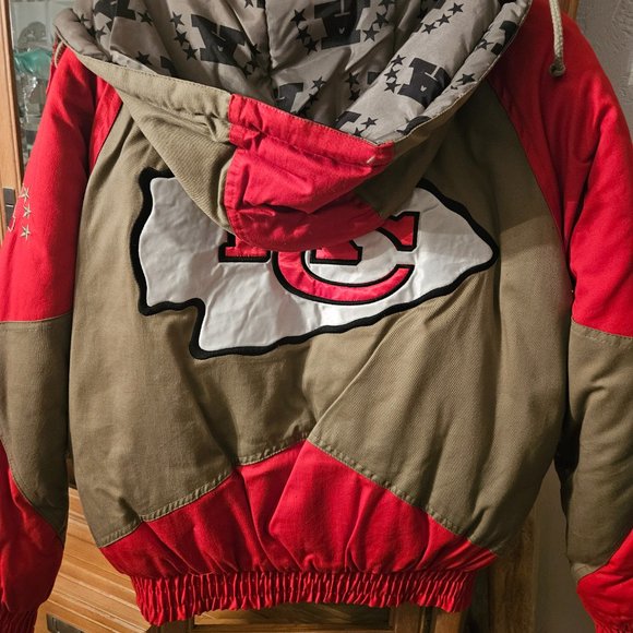 Pro Player Men's Vintage Kansas City Chiefs Winter Jacket - Picture 2 of 10